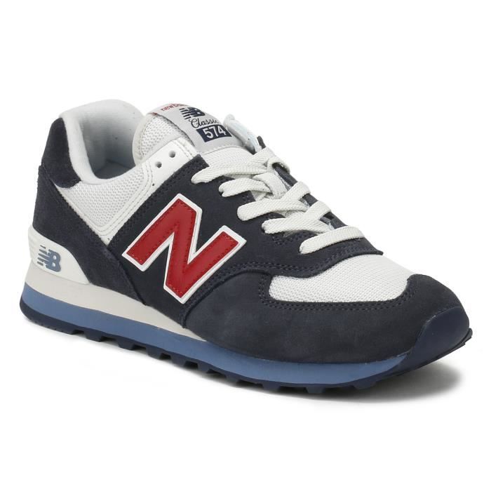 new balance 574 homme bleu rouge