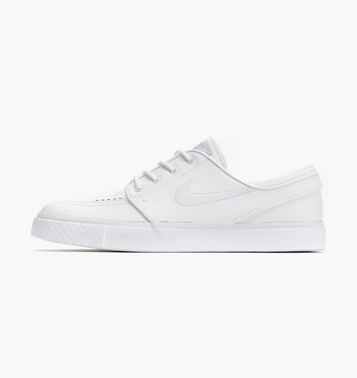 nike janoski cuir blanc